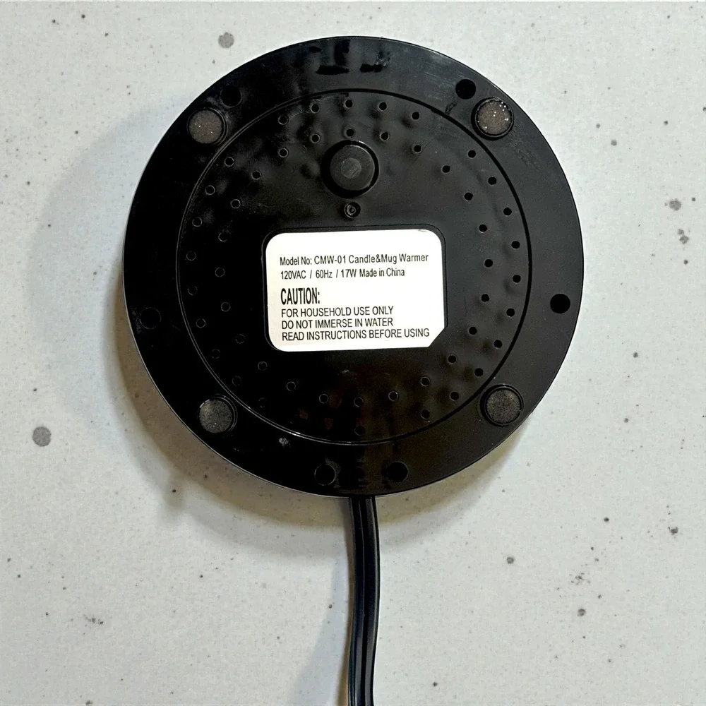 Hot Plate Warmer‎ Candle Makeup Repair Flameless Mug Electric Black Wax Melter